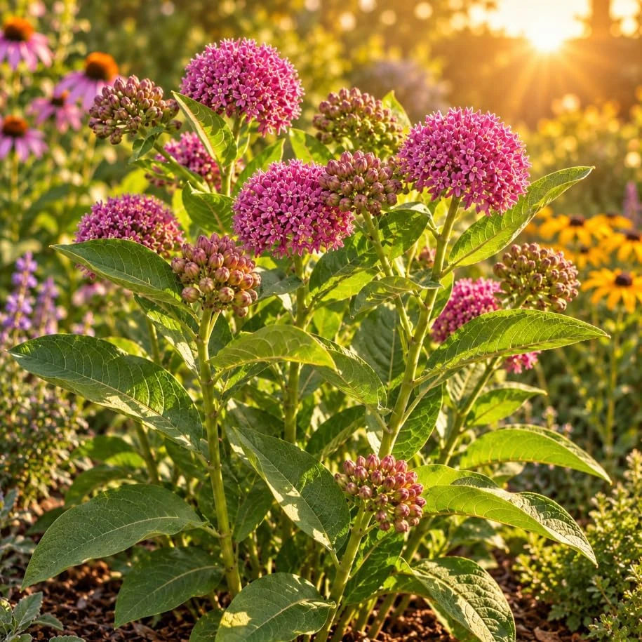 2 Purple Milkweed Live Plants – Asclepias Perennial – 4-7 Inches Tall – Outdoor Garden Flowers - Image 6