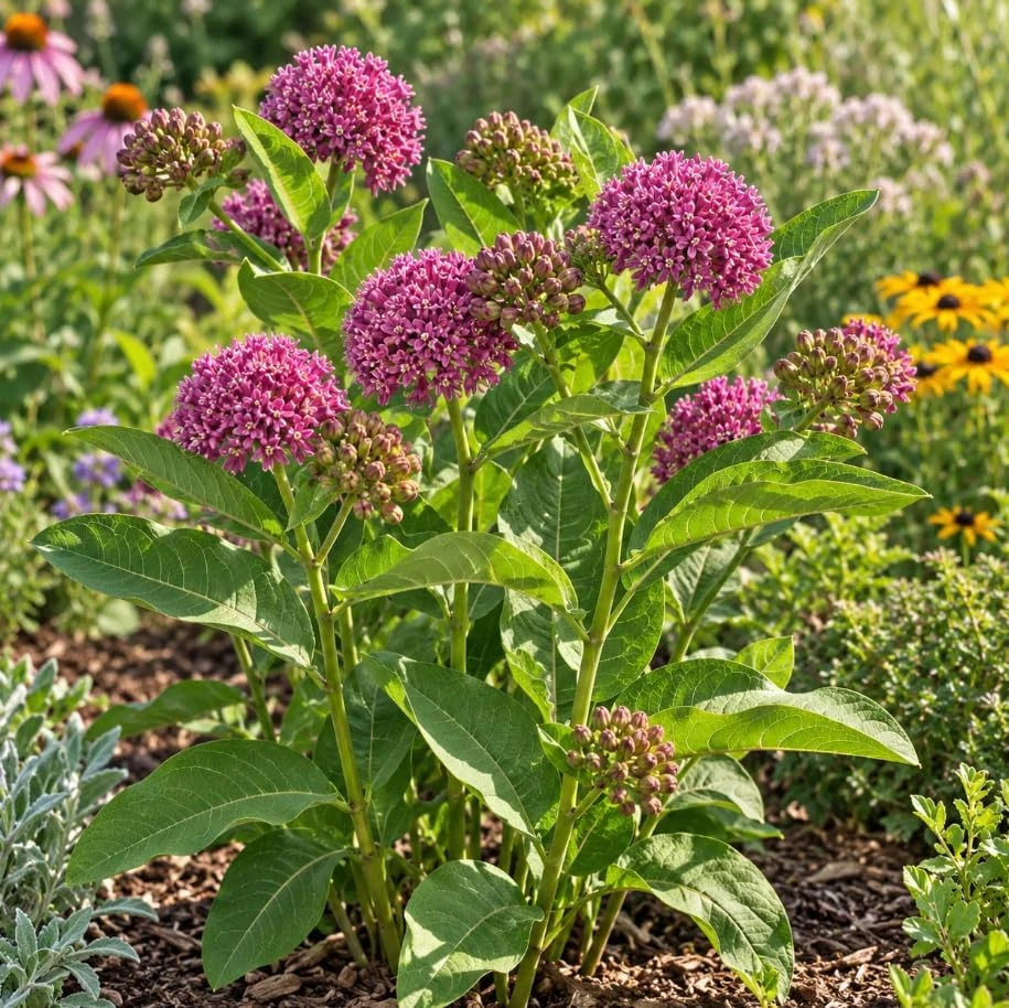 2 Purple Milkweed Live Plants – Asclepias Perennial – 4-7 Inches Tall – Outdoor Garden Flowers - Image 7