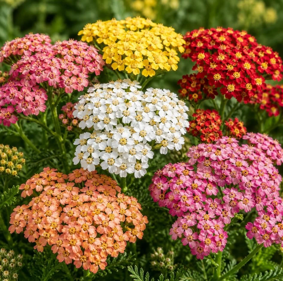 4 Mixed Yarrow Live Plants - Summer Perennial Flowers 4-6 Inches Tall - Outdoor Garden Ready - Image 6