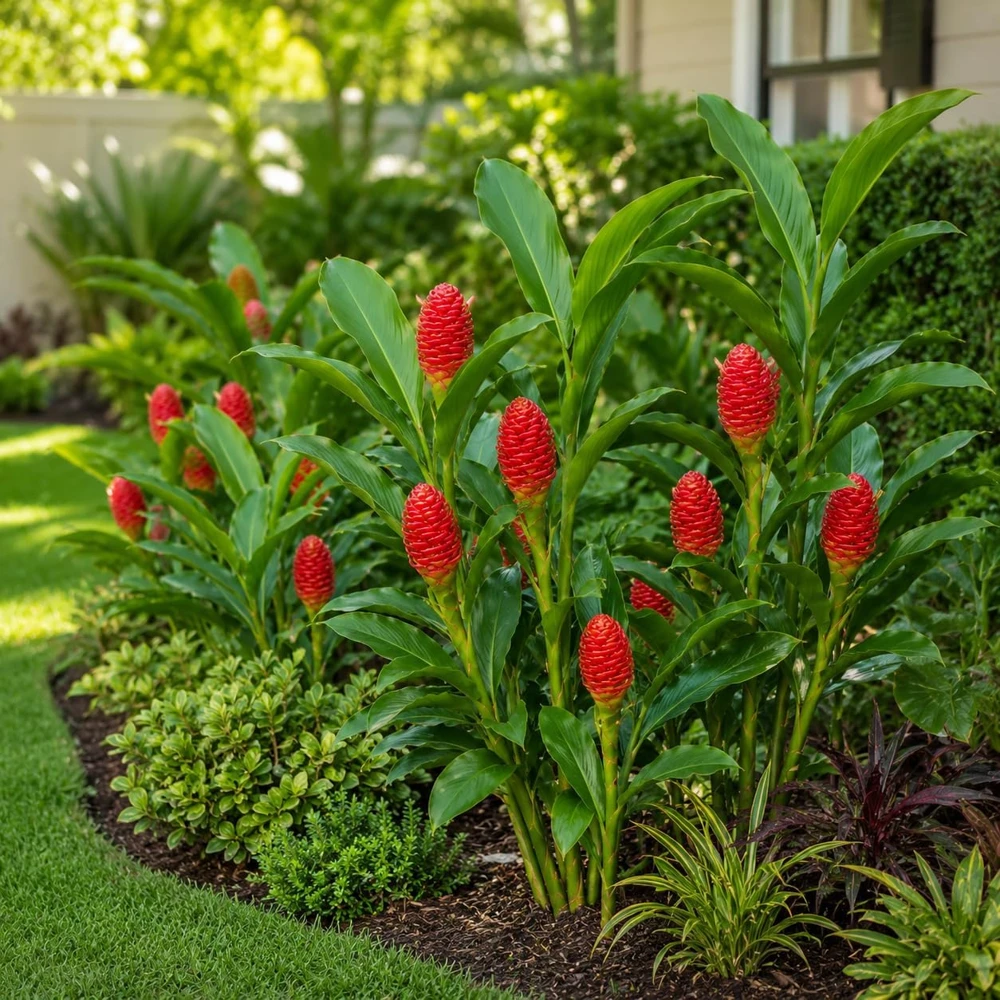 5 Awapuhi Shampoo Ginger Rhizomes - Zingiber Zerumbet Roots for Gardens - Image 1