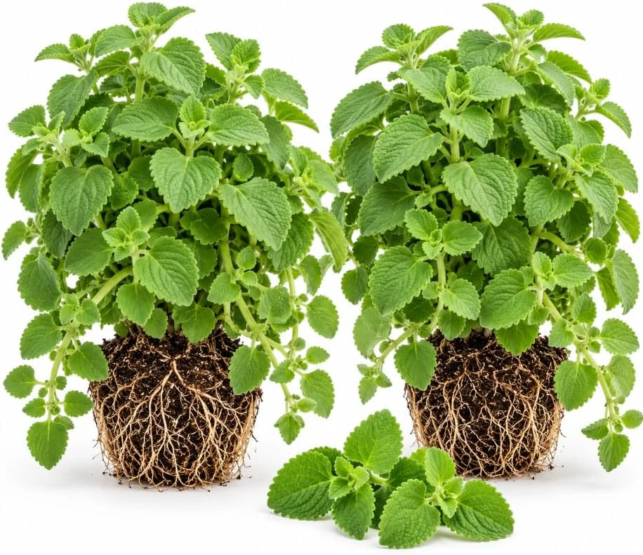 Cuban Oregano Live Herb Plants - Set of 2, 4-6 Inches Tall, Fragrant Green for Patio & Indoors - Image 1