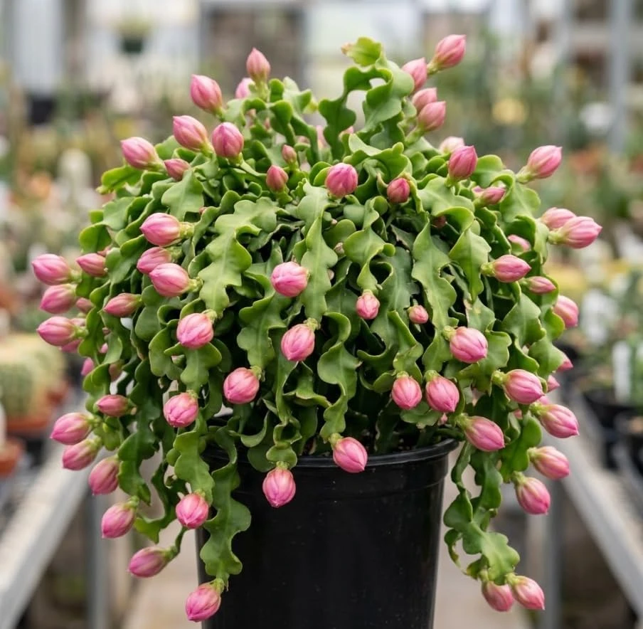 Curly Locks Orchid Cactus Live Plant – Epiphyllum 'Curly Locks' – 2 Inch Pot – Indoor Succulent - Image 1