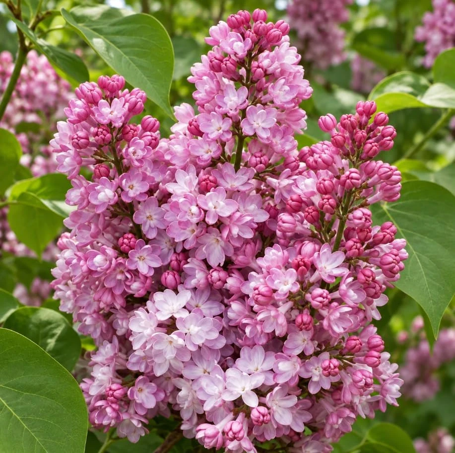 Double Pink Lilac Tree Live Plant โ Cold Hardy Ornamental Bush 6" Tall - Image 3