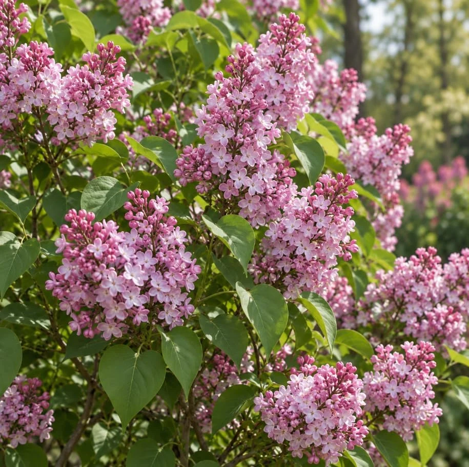 Double Pink Lilac Tree Live Plant โ Cold Hardy Ornamental Bush 6" Tall - Image 4