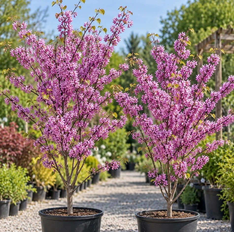 Eastern Redbud Tree Live Plant – 1-2 Year Old – 1 Ft Tall – Outdoor - Image 1