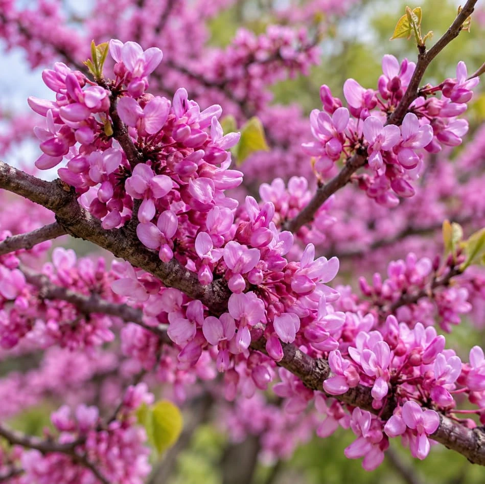Eastern Redbud Tree Live Plant โ 1 Ft Tall Ornamental Red Bud Tree โ Outdoor - Image 7