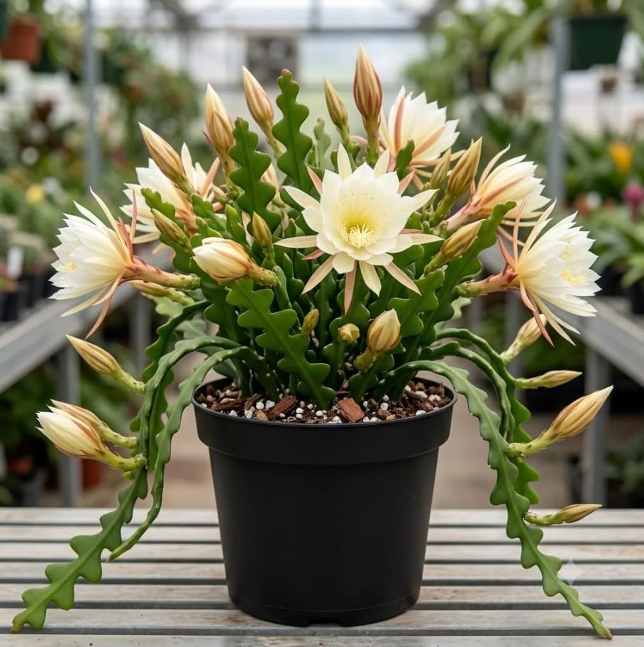 Fishbone Cactus Live Plant – 4 Inch Pot – Trailing Succulent Houseplant - Image 1