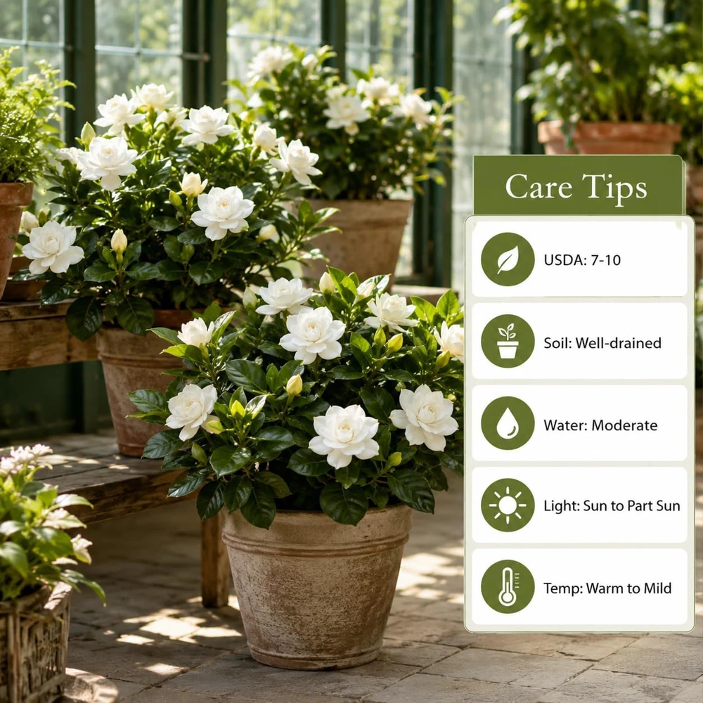 Frostproof Jasmine Live Plant, Fragrant Flowering Vine, 4-6 Inch Tall - Image 4