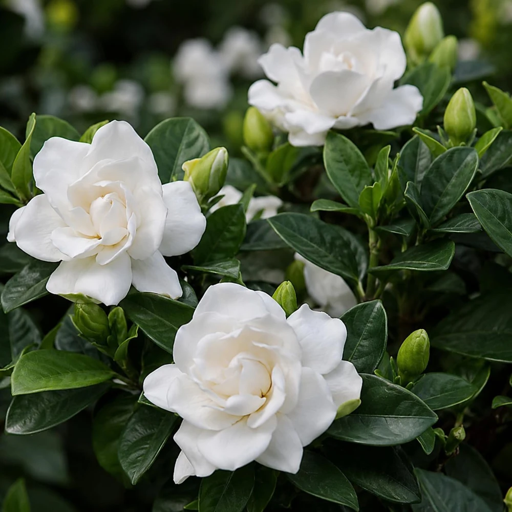 Frostproof Jasmine Live Plant, Fragrant White Flowering Vine, 2-Pack, 4-6 Inch Tall - Image 3