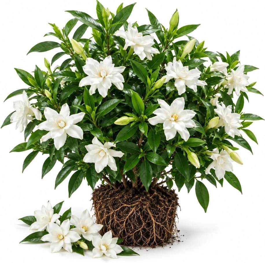 Frostproof Jasmine Live Plant – Fragrant White Flowering Shrub – 4-6 Inches Tall – Outdoor - Image 1