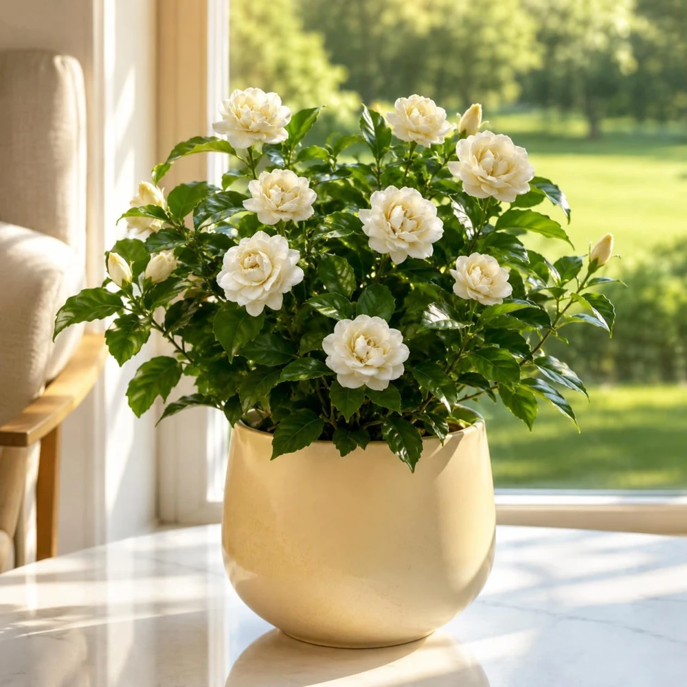 Grand Duke Jasmine Live Plants, Set of 2, 4-8 Inch, Fragrant White Flowers - Image 6