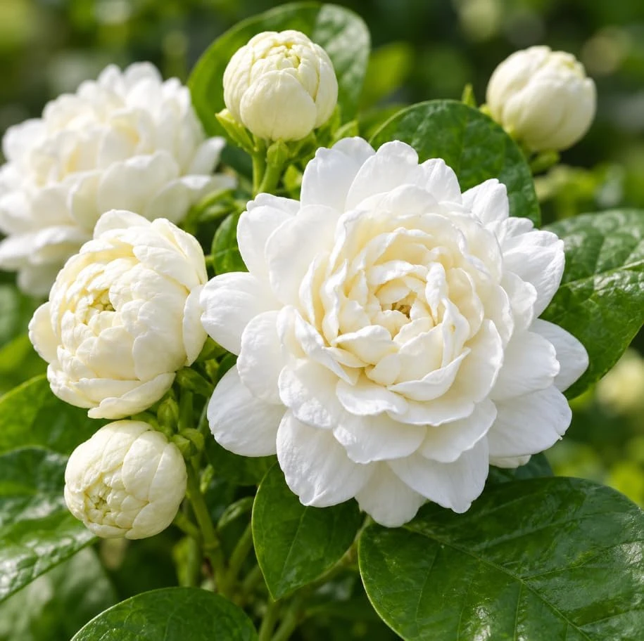 Grand Duke of Tuscany Jasmine Live Plant – Fragrant White Flowers – 4-7 Inches Tall – Indoor/Outdoor Shrub - Image 2