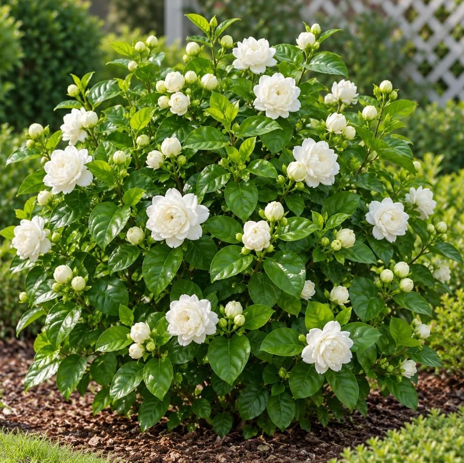 Grand Duke of Tuscany Jasmine Live Plant – Fragrant White Flowers – 4-7 Inches Tall – Indoor/Outdoor Shrub - Image 4