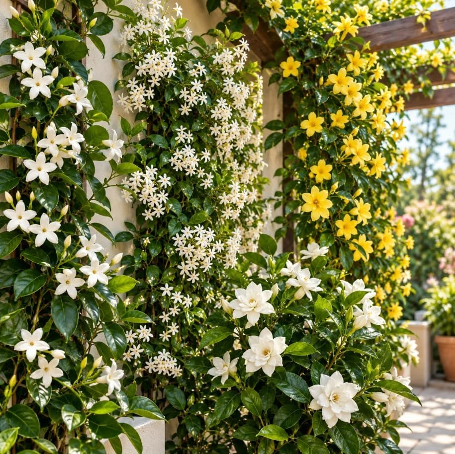 Jasmine Live Plant - 1 Fragrant Tropical Flowering Vine, 4-6 Inches Tall - Image 6