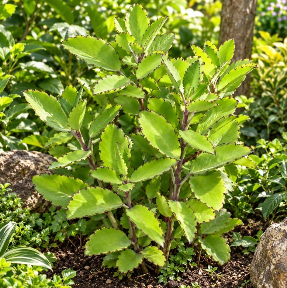 Kalanchoe Pinnata Live Plant - Bryophyllum Pinnatum, 4" Potted Indoor Plant - Image 3