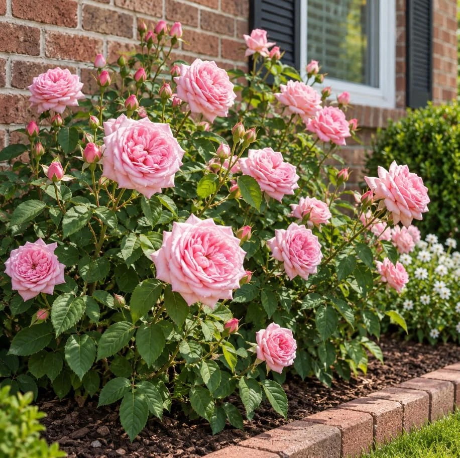 Light Pink Rose Live Plant - 4-6 Inches Tall, Fragrant Reblooming Flowers, Outdoor - Image 6