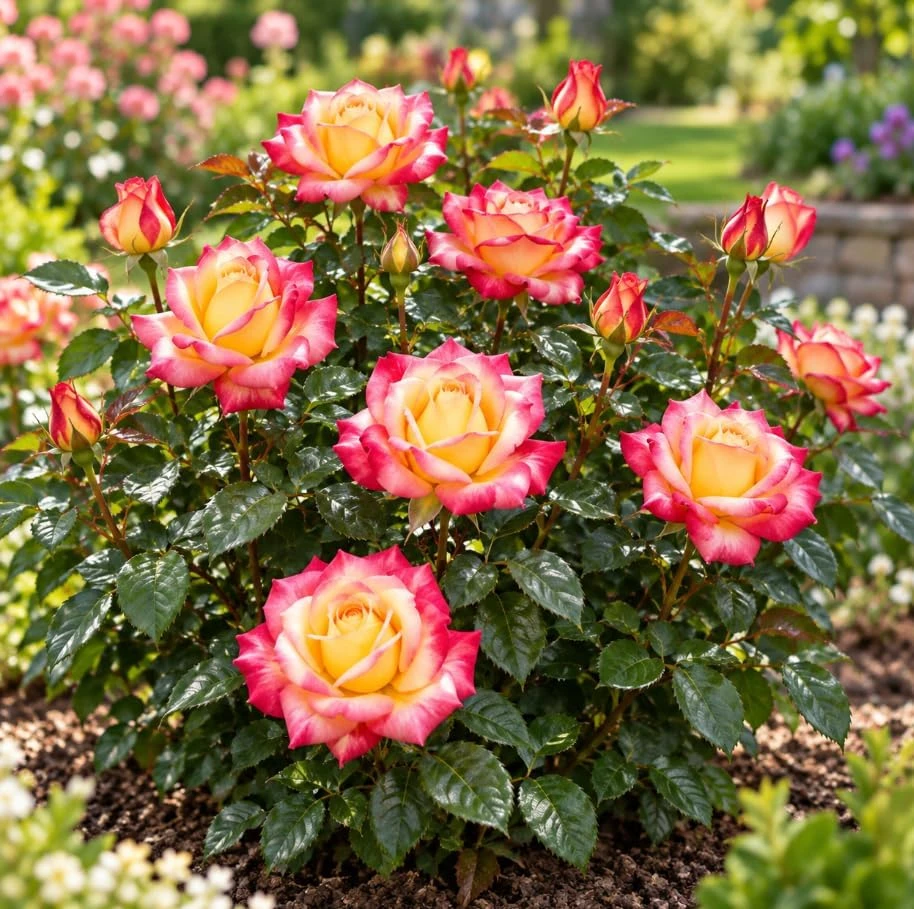 Love Rose Bush Live Plants - 2 Pack, Fragrant Reblooming Shrub, 5-9 Inch Bare Root, Outdoor - Image 6