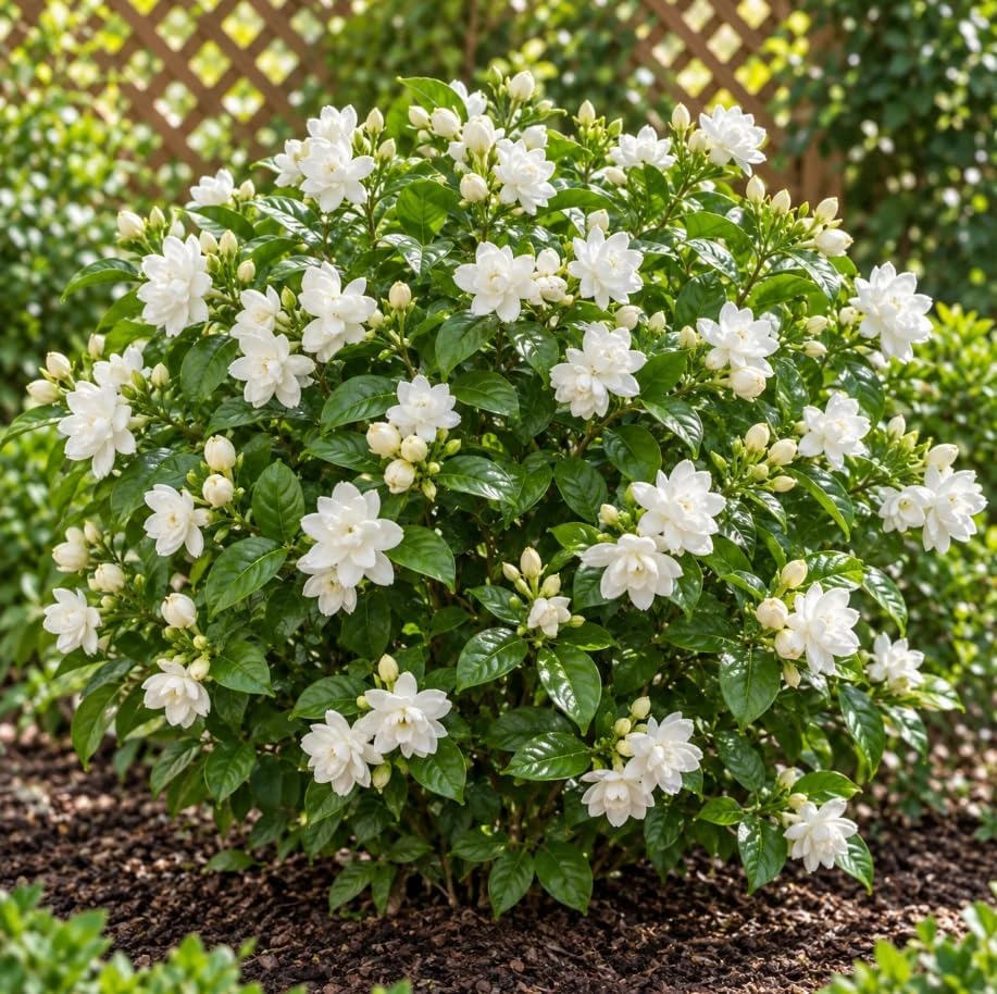 Maid of Orleans Jasmine Live Plant, 4-7 Inch Sambac Fragrant Flowering Plant, Indoor/Outdoor - Image 4