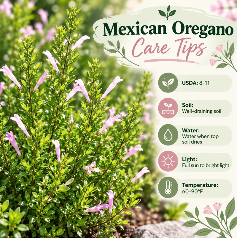 Mexican Oregano Live Plant in a 4 Inch Pot, Oregano Tree for Home Garden Planting - Image 6