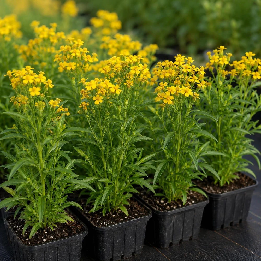Mexican Tarragon Live Plant Set - 2 Fragrant Herb Bushes, 4-8 Inch Tall, Outdoor Perennial - Image 7