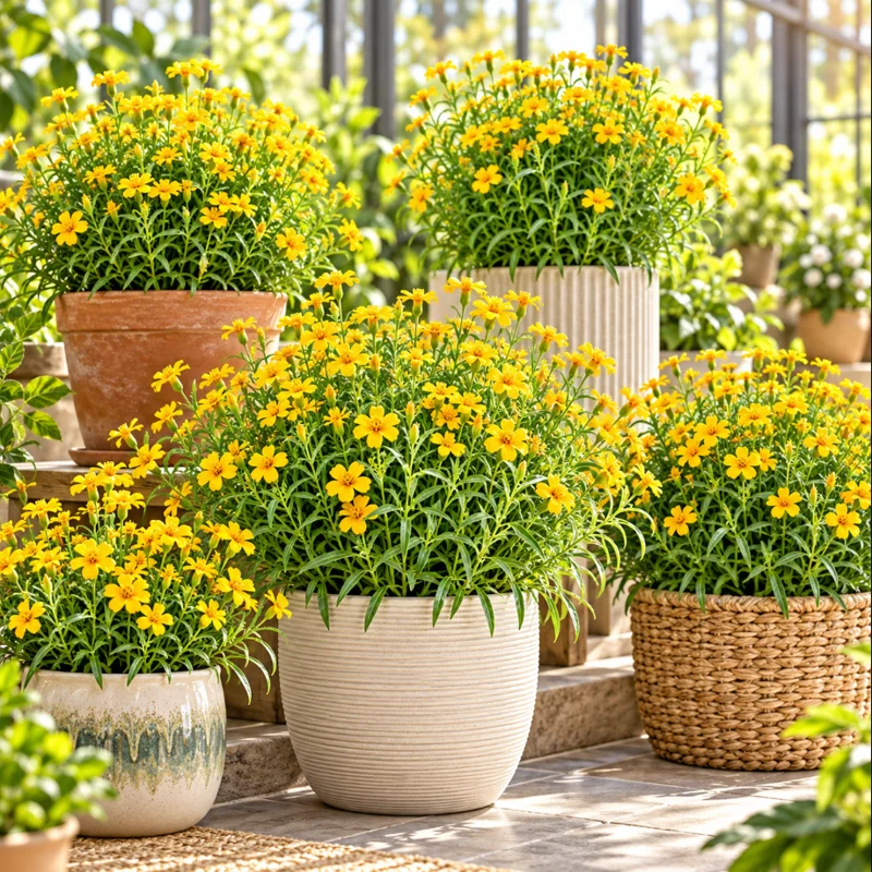 Mexican Tarragon Plant Live in a 4 Inch Pot, Tarragon Tree for Home Garden Planting - Image 3