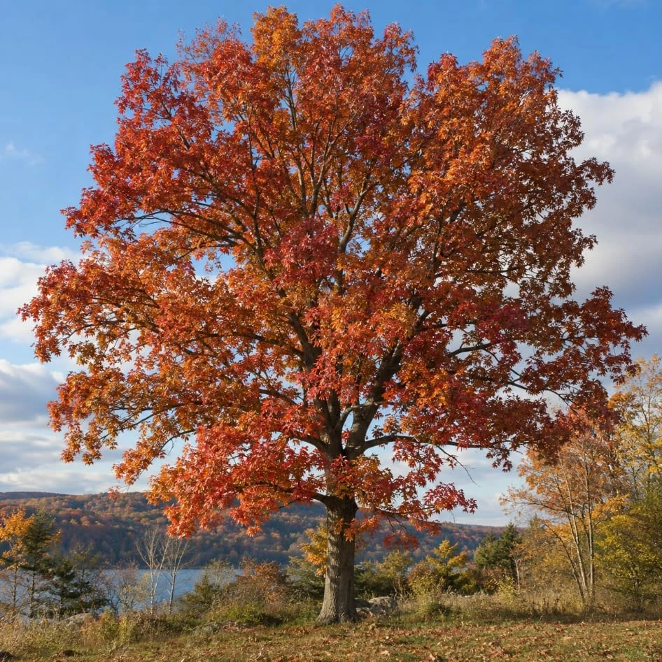 Northern Red Oak Tree Sapling – Live Plant – 18-24 Inch Tall – Outdoor - Image 1