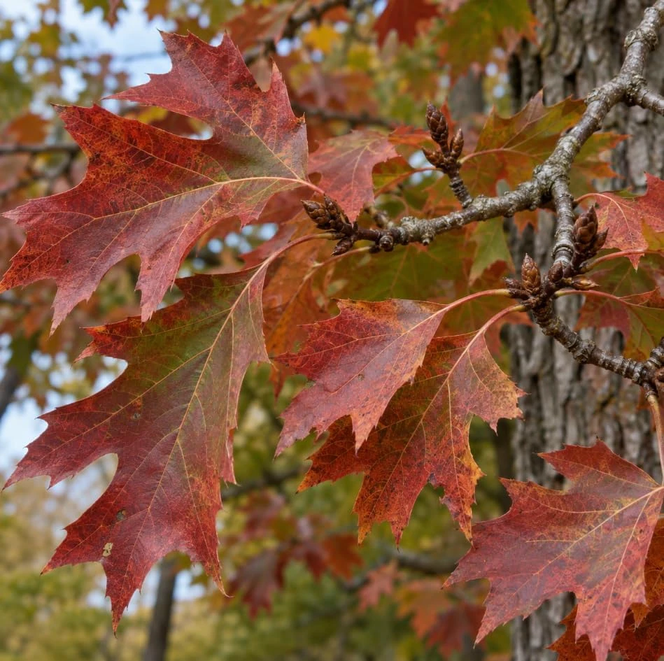 Northern Red Oak Tree Saplings – Live Plant – 6 Inch Tall – Set of 2 – Outdoor - Image 2