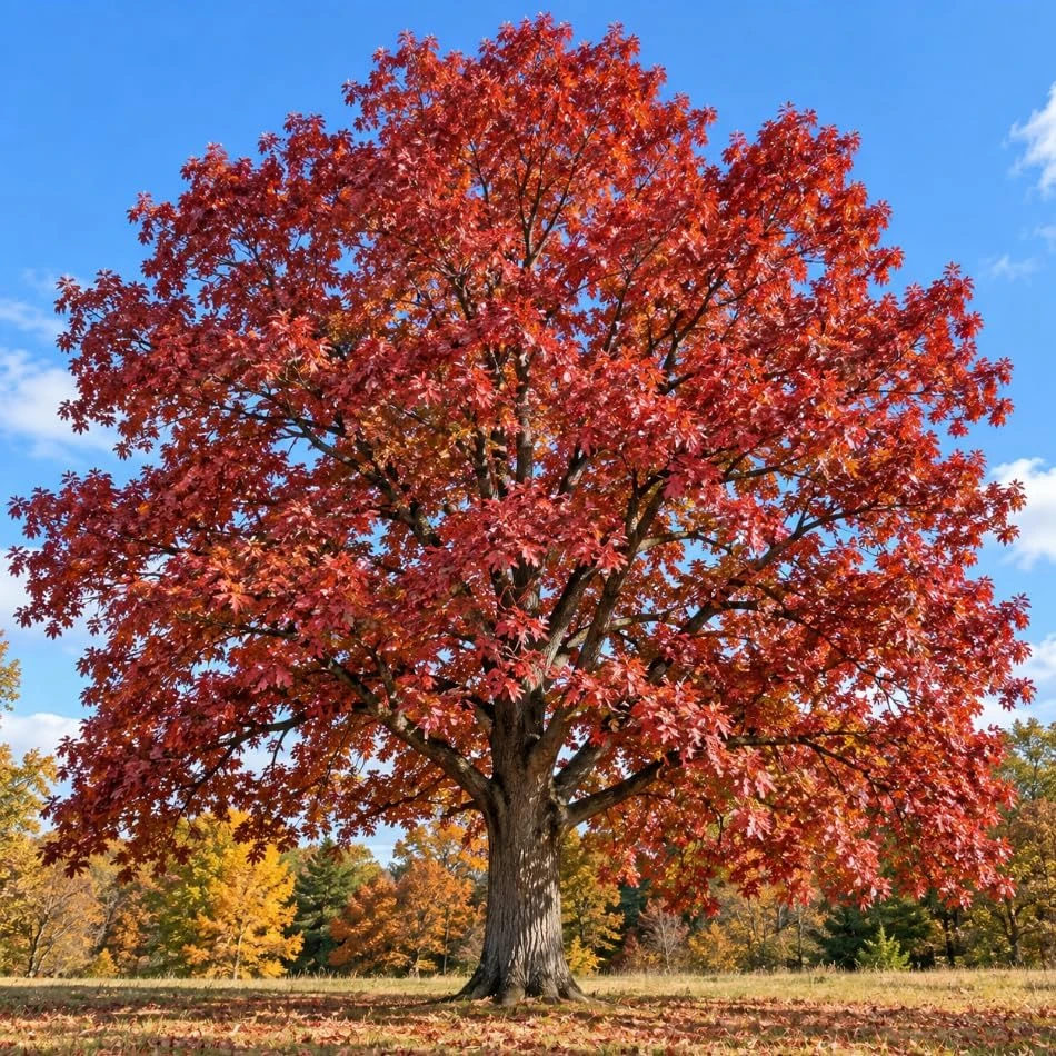 Northern Red Oak Tree Saplings - Set of 2 Live Plants, 18-24 Inch Tall, Hardy Outdoor - Image 5