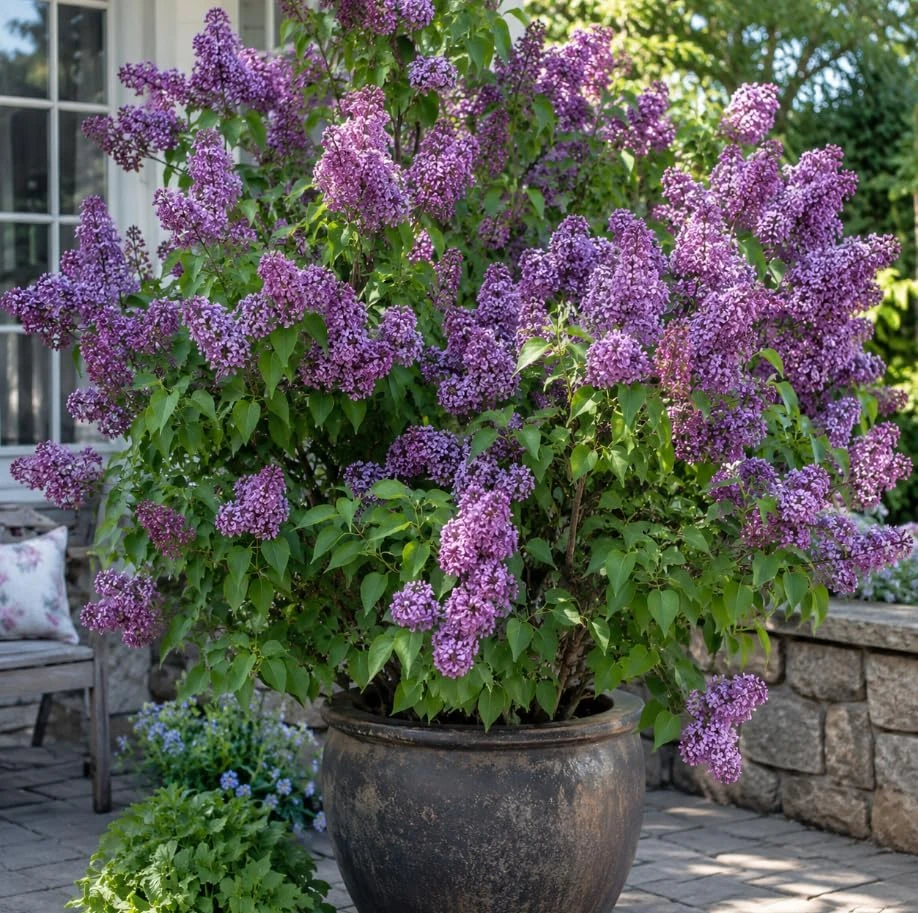 Old Fashion Purple Lilac Tree Live Plant - Cold Hardy Bush 6-12" Tall - Image 1