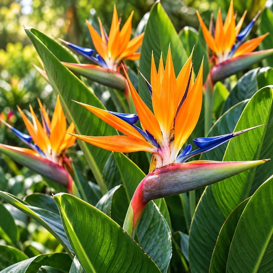 Orange Bird of Paradise Live Plant – Tropical Houseplant, 4-7 Inch Tall, Rooted, Indoor/Outdoor - Image 2