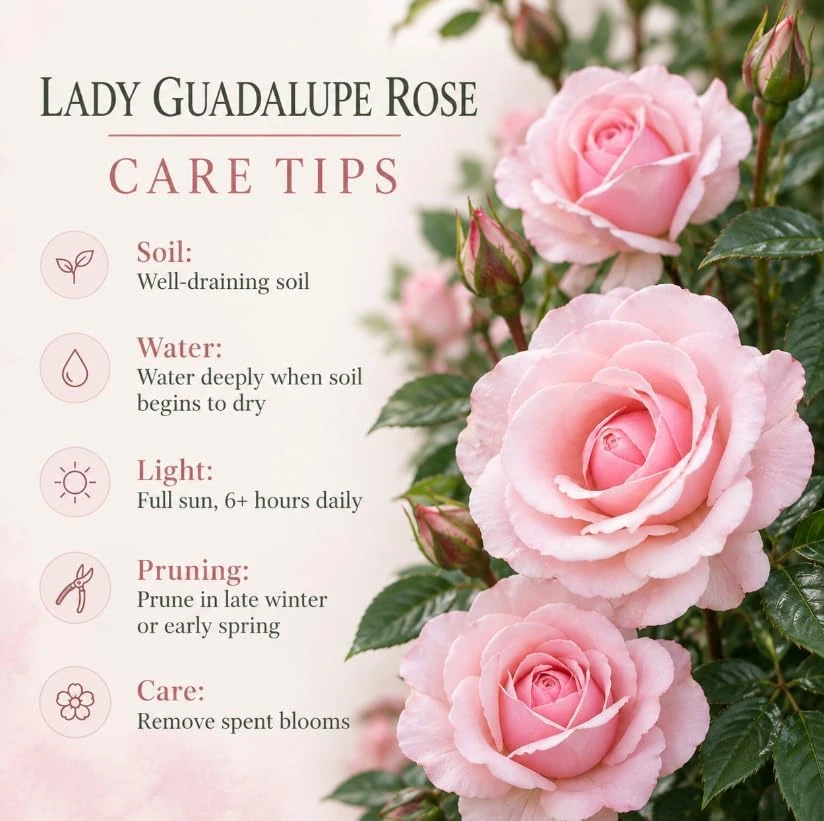 Pastel Pink Rose Starter Plant, 4-8 Inches Tall, Fragrant Perennial Bush, Outdoor - Image 5