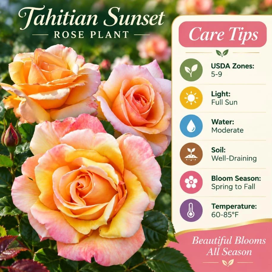 Peachy Pink Rose Bush Live Plant - 4-8 Inch Well Rooted Starter - Fragrant Blooms Outdoor - Image 5