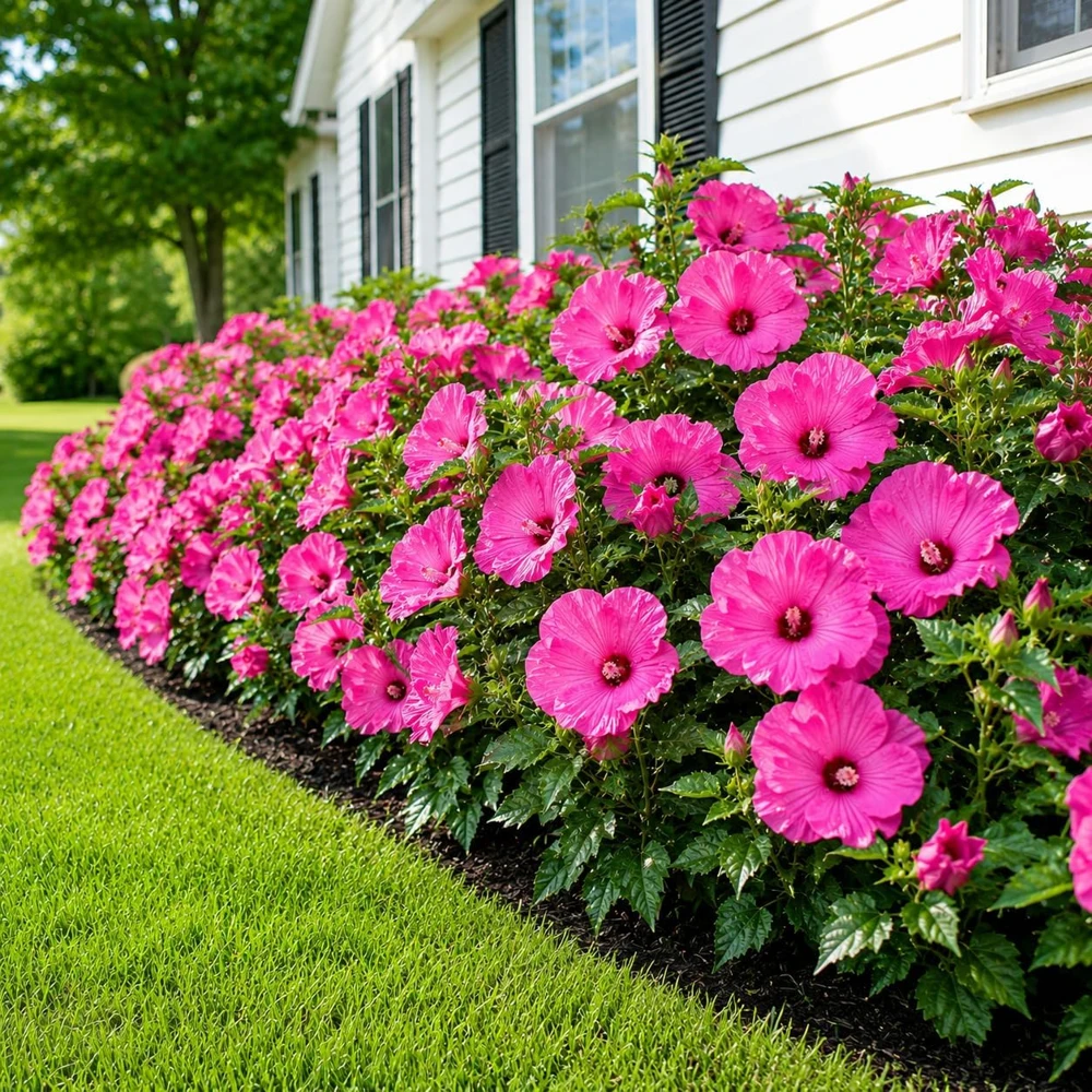 Pink Hibiscus Live Plant – Tropical Flowering Shrub 4-8 Inch Tall - Image 5
