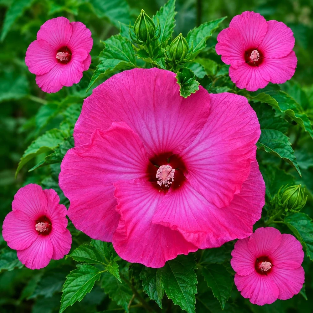Pink Hibiscus Live Plant – Tropical Flowering Shrub 4-8 Inch Tall - Image 6