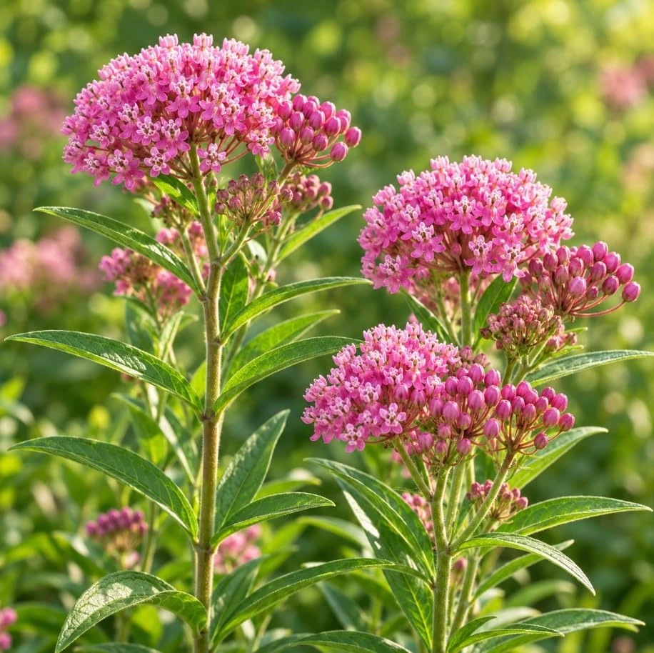 Pink Milkweed Live Plant - Asclepias Perennial - 4-7 Inches Tall Starter - Image 4