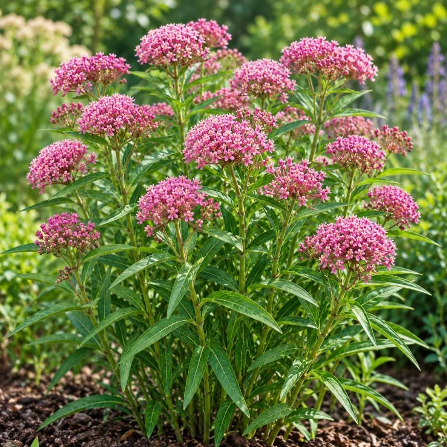 Pink Milkweed Live Plant - Asclepias Perennial - 4-7 Inches Tall Starter - Image 6