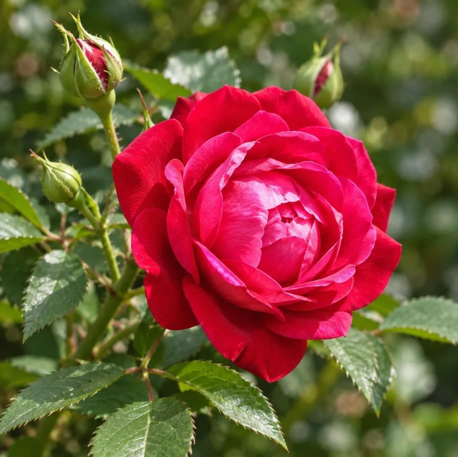 Red Pink Rose Bush Live Plant – 4-7 Inches Tall – Fragrant Reblooming Flowers – Full Sun - Image 6