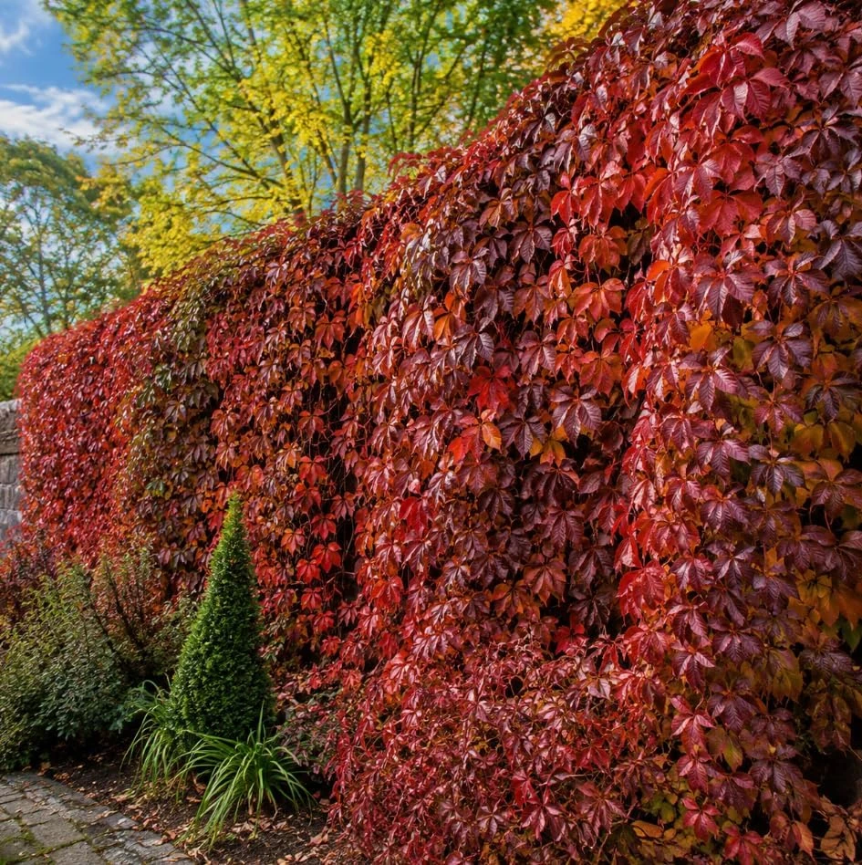 Red Virginia Creeper Vine Live Plants โ 2 Pack, 5-7 Inch Tall Climbing Ivy - Image 6