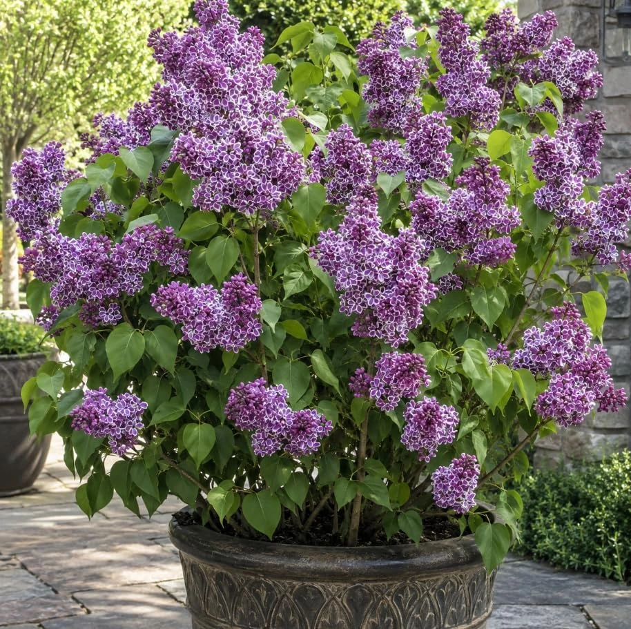Sensation Lilac Tree Live Plant 9-12" Tall - Cold Hardy Fragrant Bush - Image 1