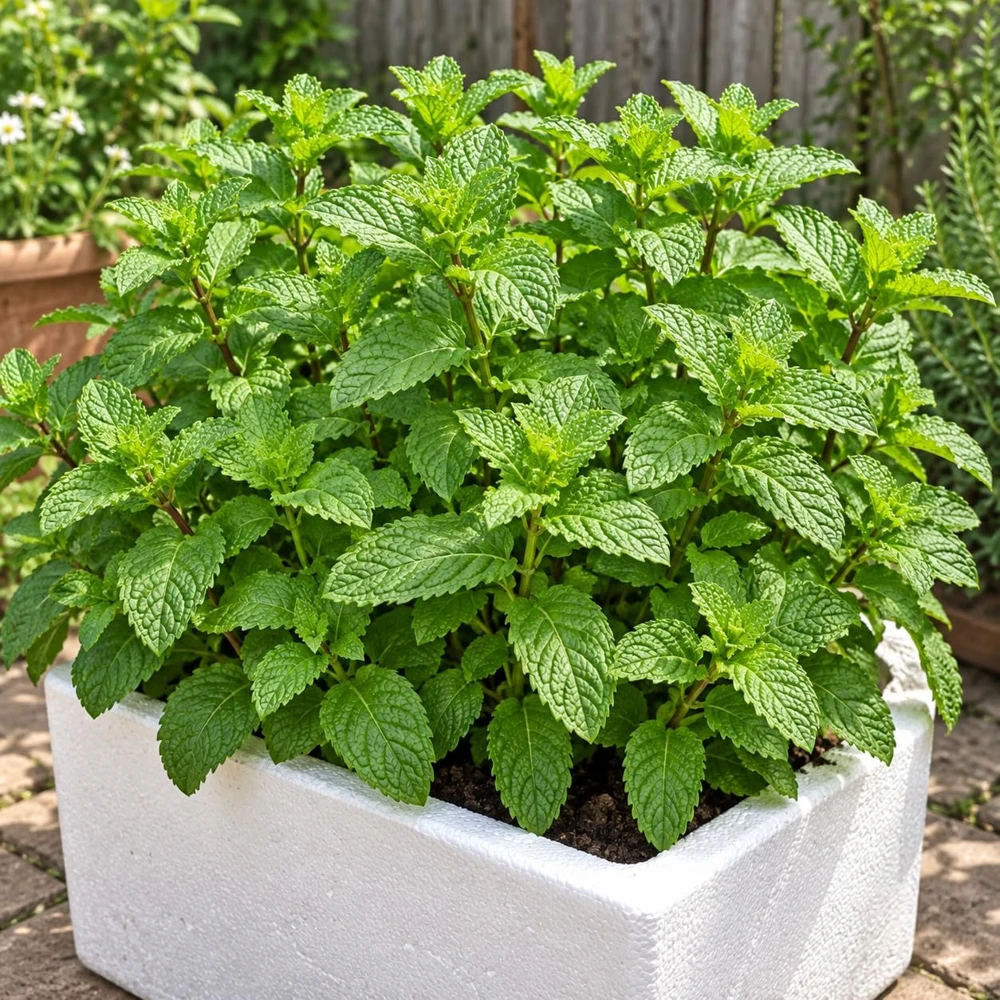 Set of 12 Peppermint Mint Live Plants - Sweet Mint Seedlings for Garden & Patio - Image 4