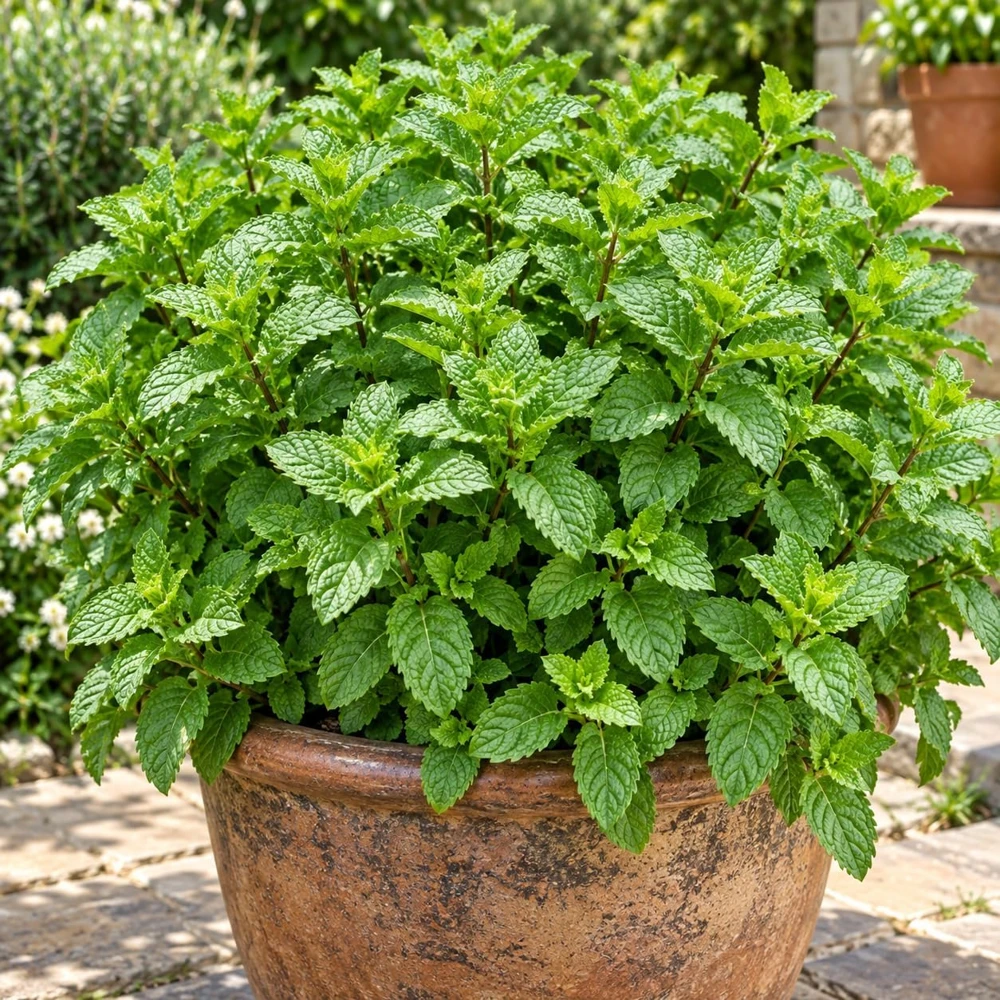 Set of 12 Peppermint Mint Live Plants - Sweet Mint Seedlings for Garden & Patio - Image 5