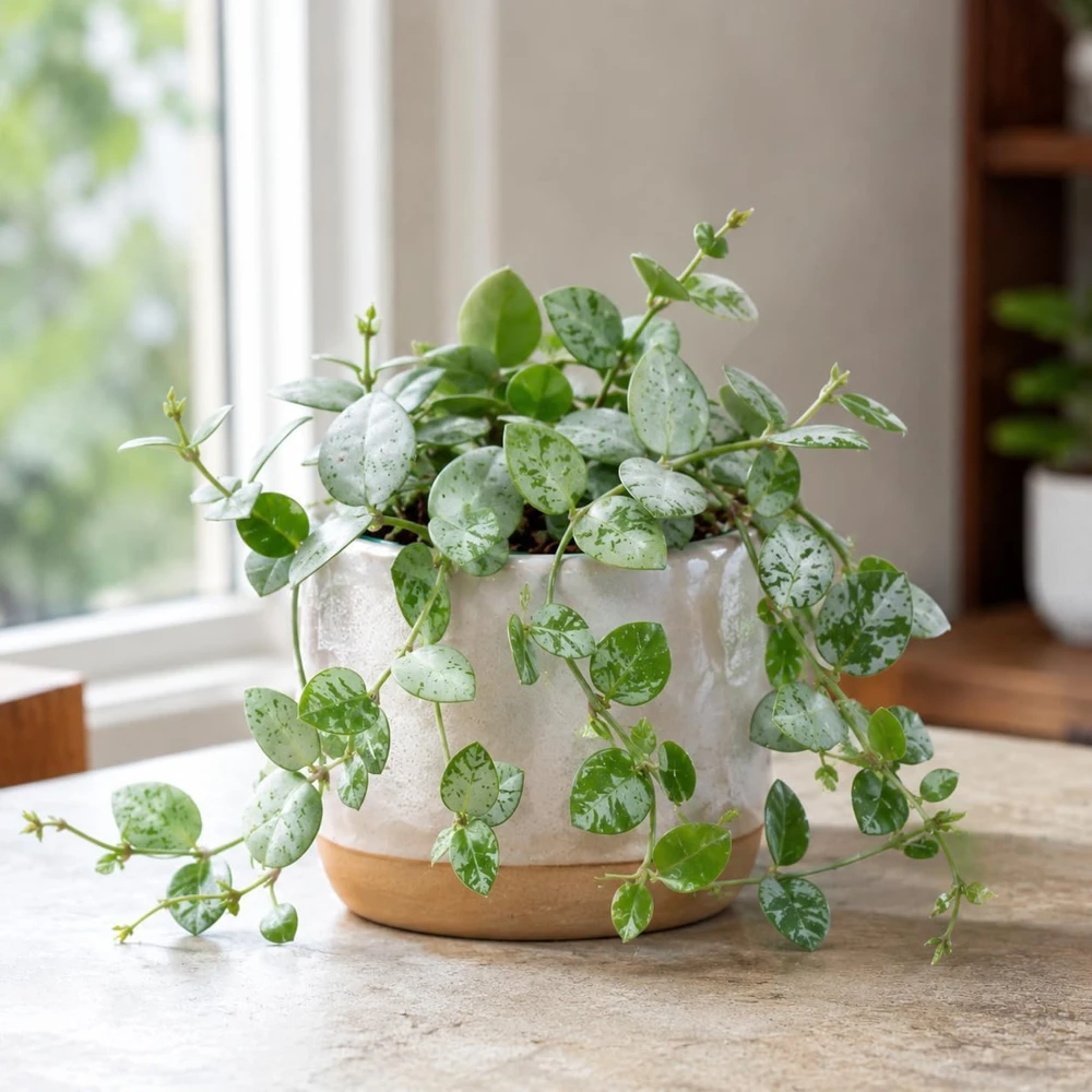 Set of 2 Hoya Krohniana Live Plants – 4-8 Inch Tall Succulents for Indoor/Outdoor - Image 1