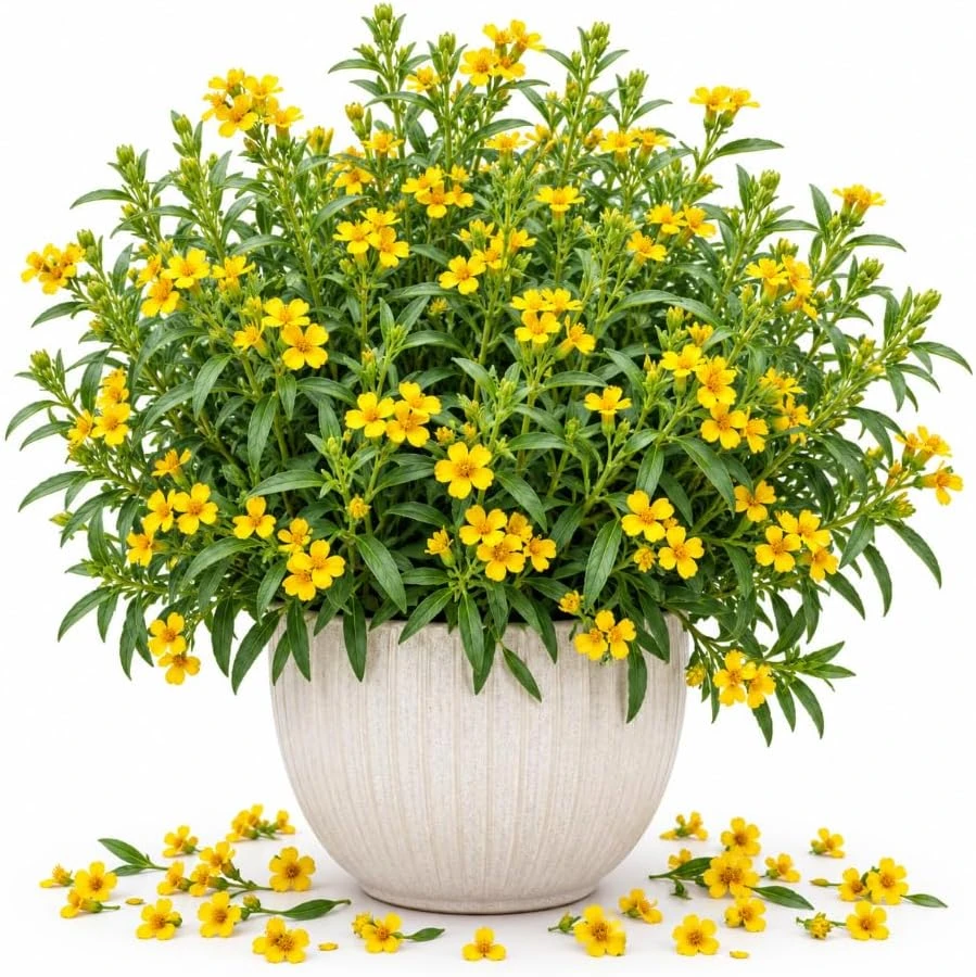 Set of 2 Texas Tarragon Live Plants – 4-6 Inch Tall Mexican Tarragon Herb - Image 1
