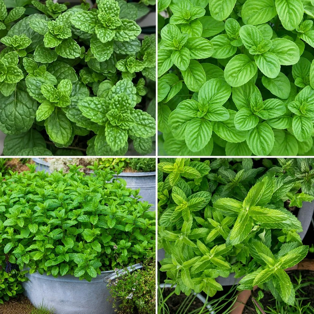 Set of 3 Mint Live Plants – Fragrant Culinary Herb Starter Plants, 4-7 Inch Tall, Indoor/Outdoor - Image 2