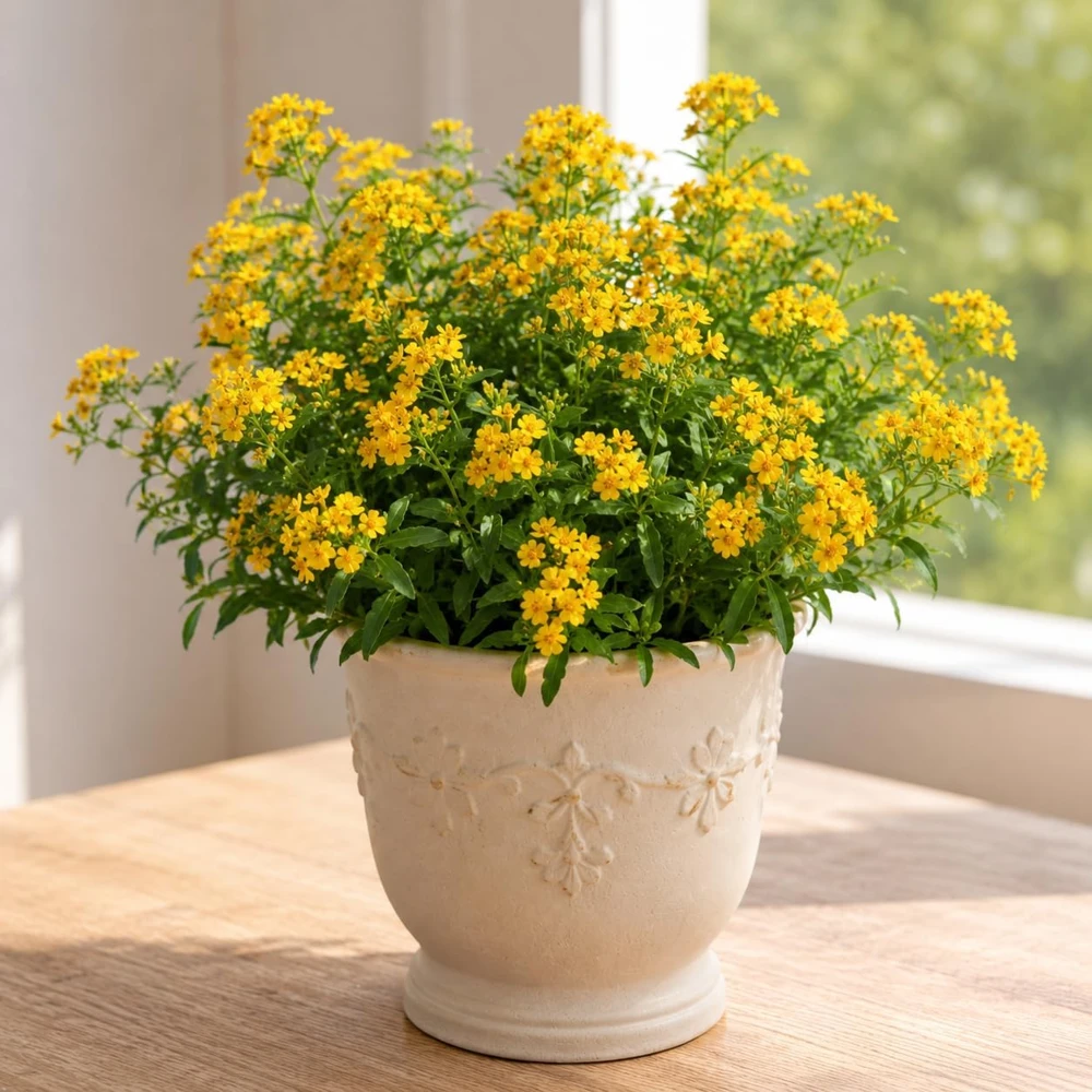 Set of 4 Texas Tarragon Live Plants, 4-8 Inch, Culinary Herb - Image 1