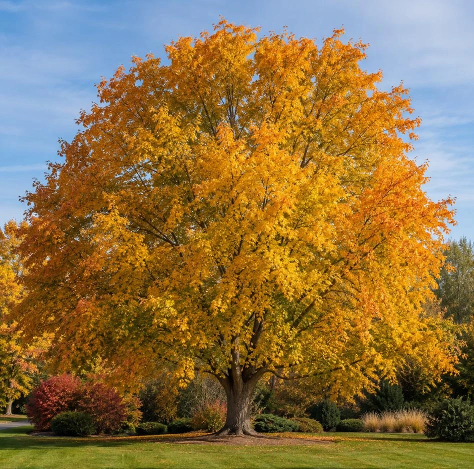 Silver Maple Tree Live Plant, 12-18" Tall, Quart Pot, Fast Growing Shade Tree - Image 1