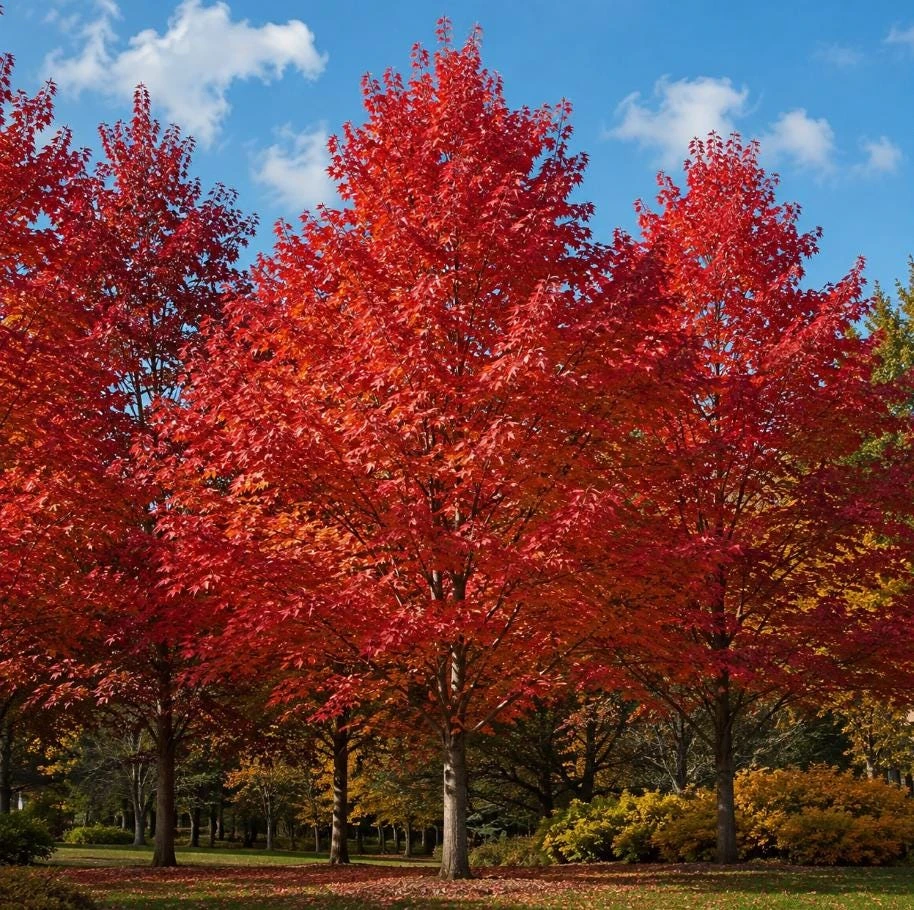 Sun Valley Maple Tree Live Plant, 1 Gallon Pot, 1.5-2.5 Ft Tall, Red Fall Color, Outdoor - Image 1