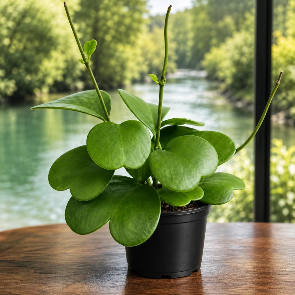 Sweetheart Hoya Plant Live - Heart Leaf Hoya Succulent, 4-8 Inch Tall - Image 1