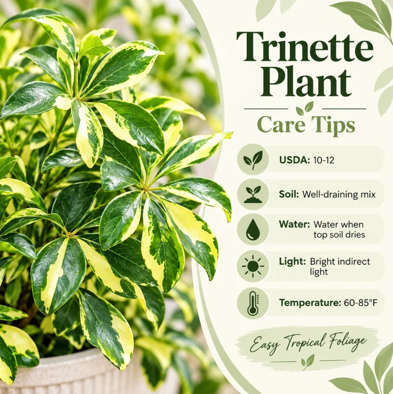 Trinette Plant Live – Potted Houseplant – 4 Inch Pot – Indoor Foliage - Image 6
