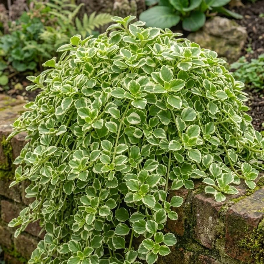 Variegated Swedish Ivy Live Plant - Set of 2, 2-Inch Pot - Indoor/Outdoor Trailing Plant - Image 6